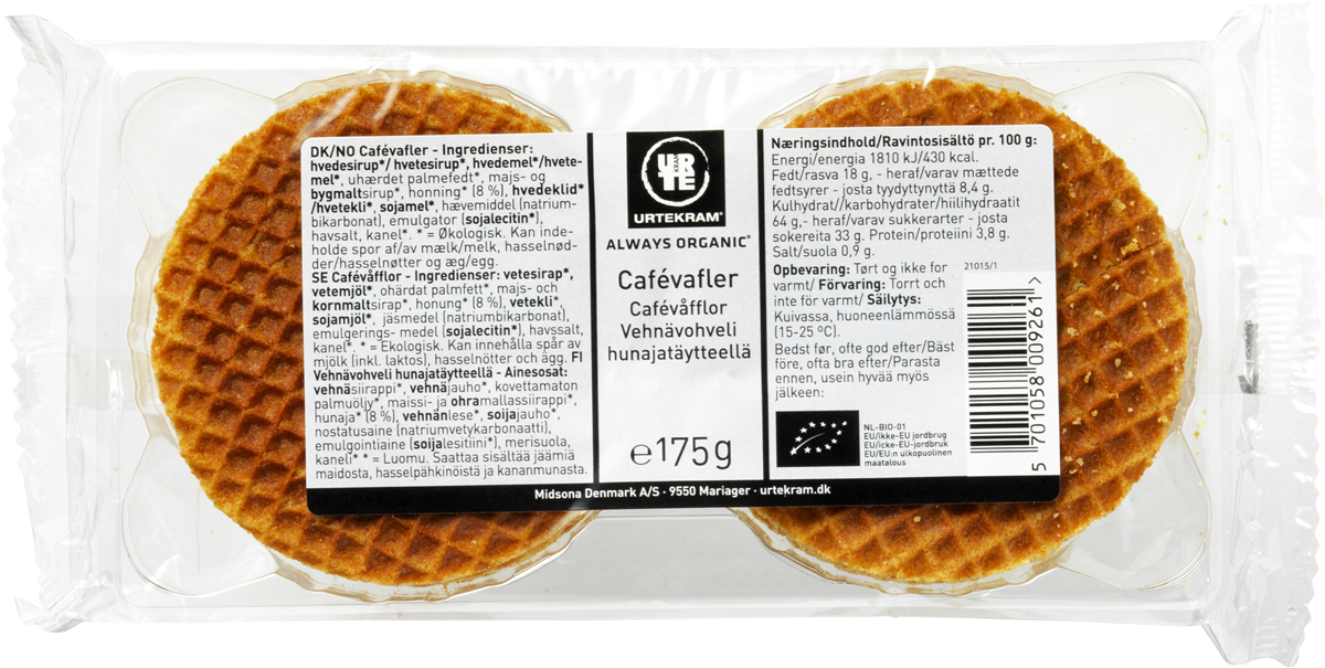 Urtekram Urt. cafévafler øko 175 g