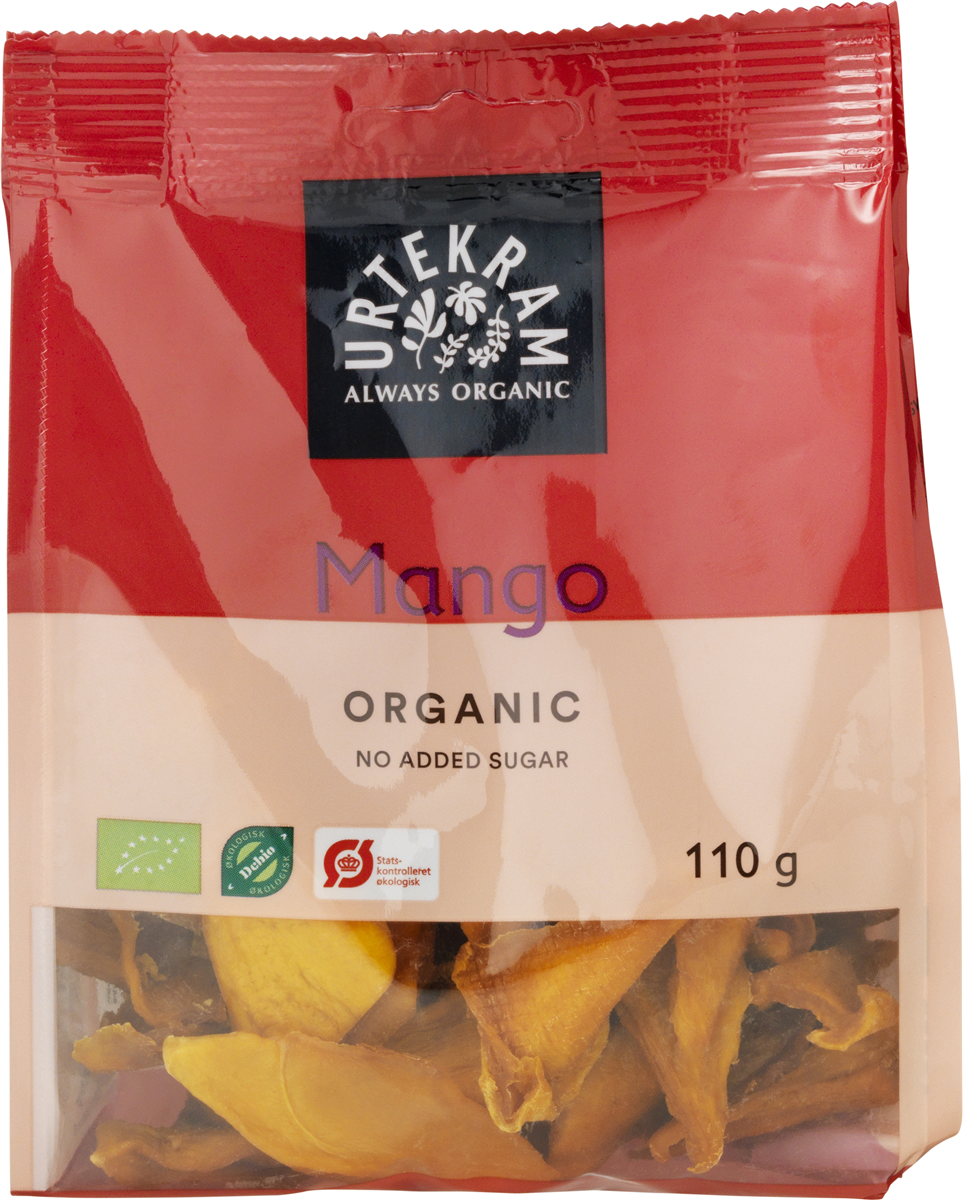 Urtekram Tørret Mango Øko