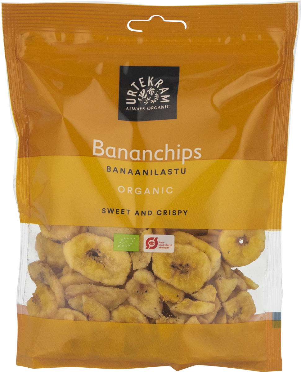 Uk Chips Banan Økologisk