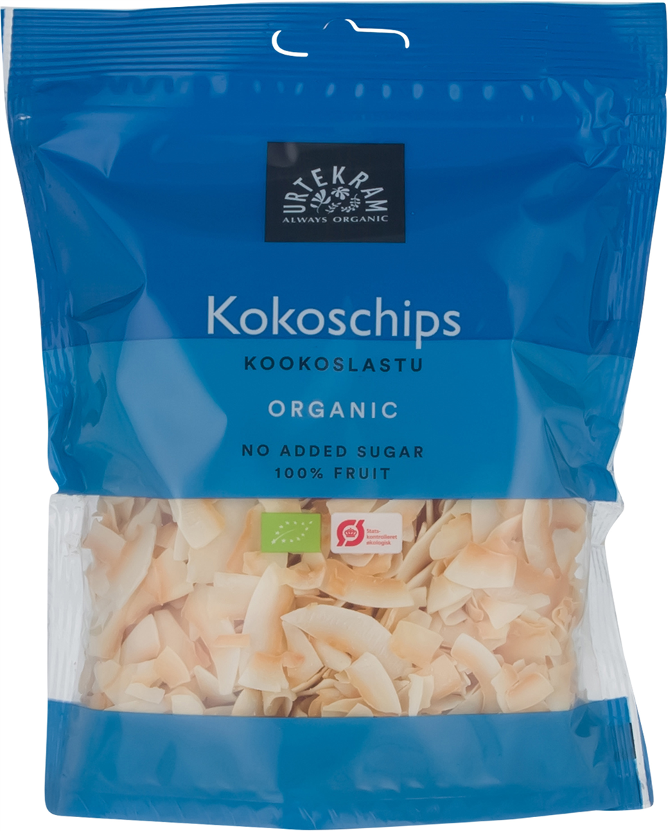 Urtekram Chips Coconut Øko
