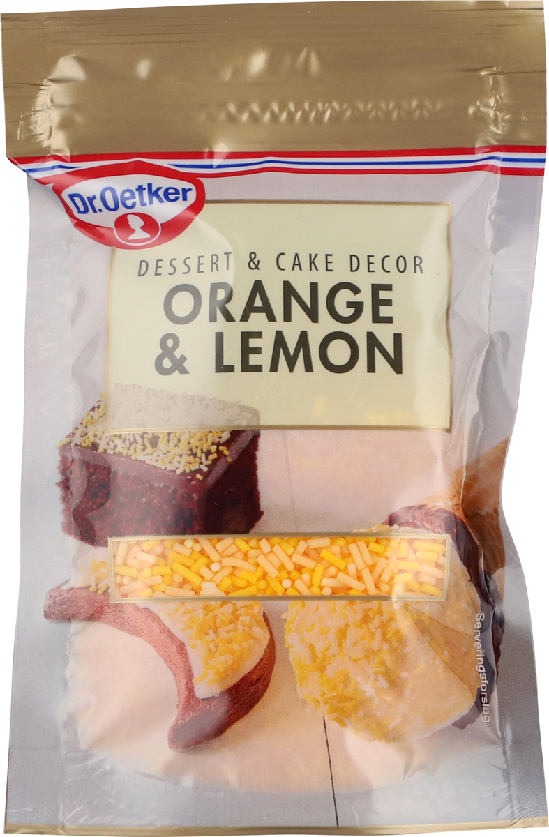 Dr. Oetker Krymmel Orange/Lemon