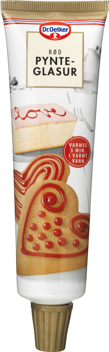 Dr. Oetker Pynteglasur Rød