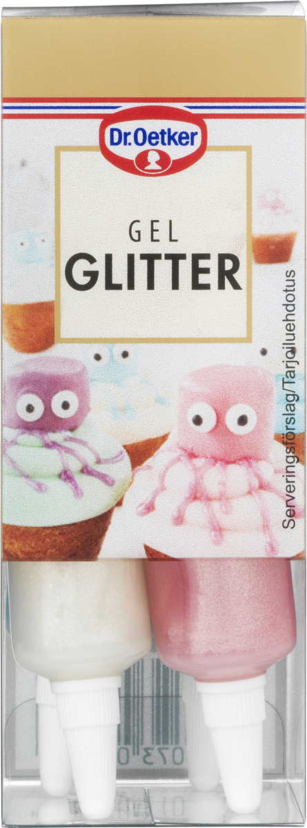 Dr. Oetker Oetker gel glitter 28 g