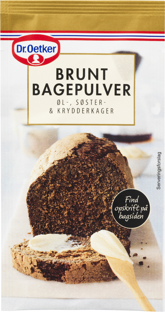Oetker Brunt Bagepulver