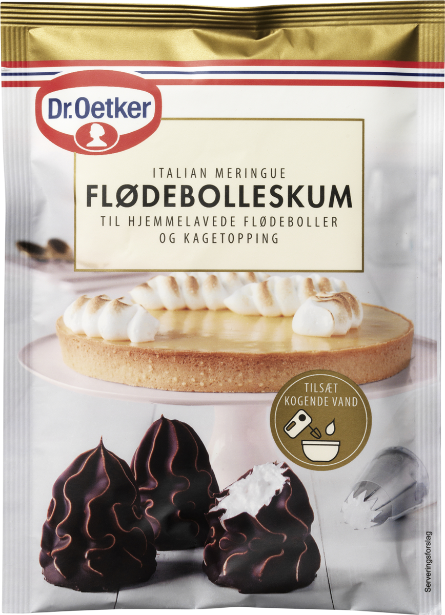 Dr. Oetker Oetker flødebolleskum 120 g