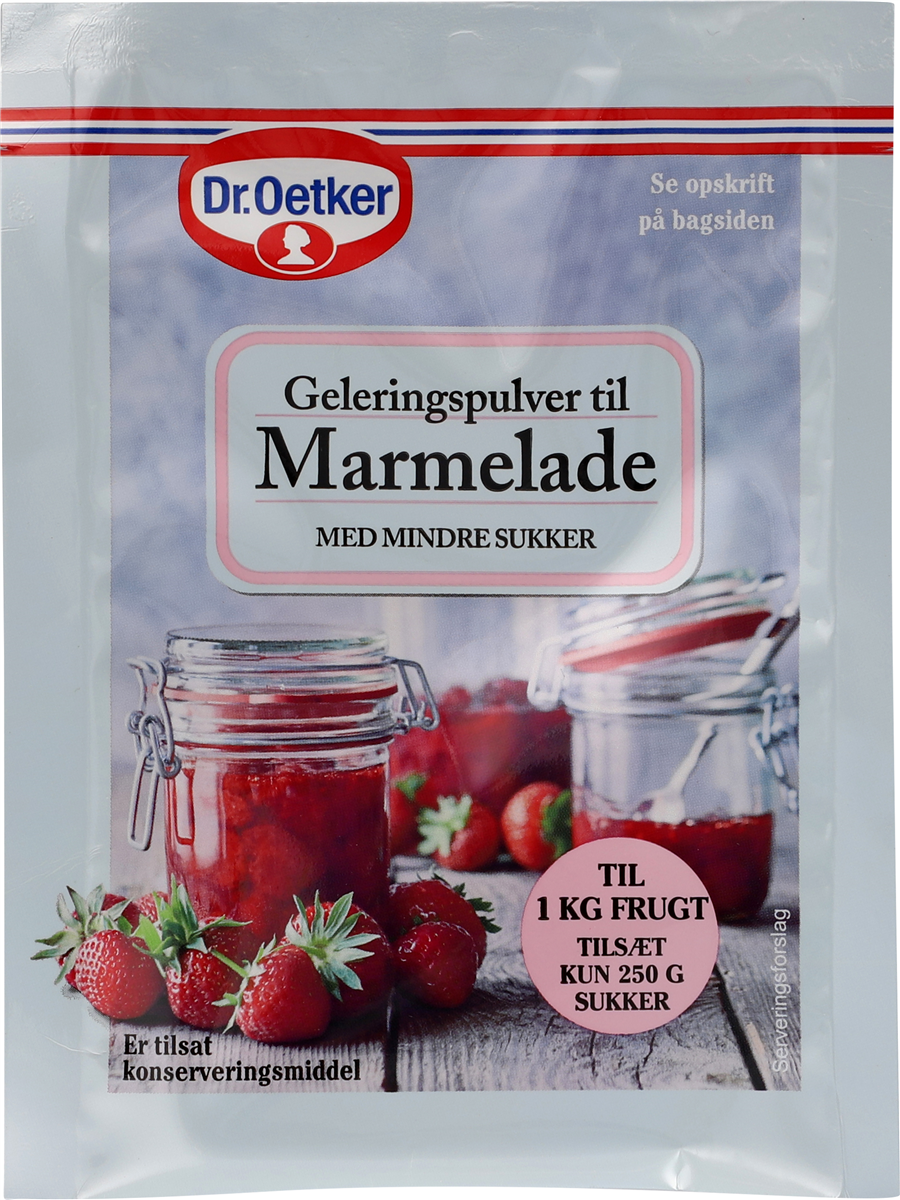 Oet.geleringspulver t/marm 25 g