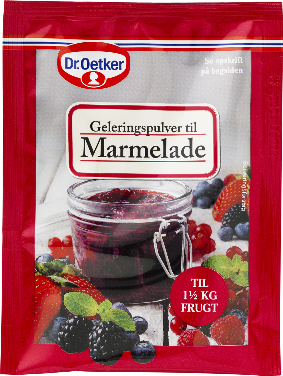 Oet.geleringspulver t/marm 25 g