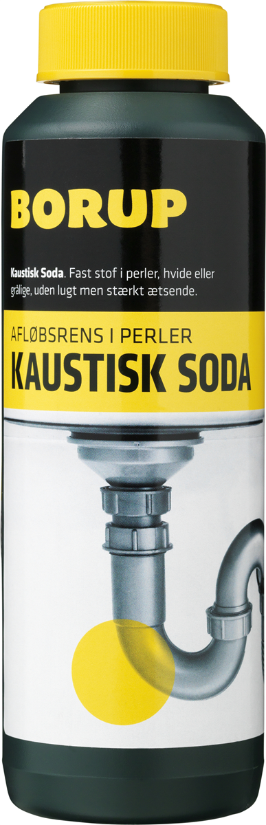 Borup Kaustisk Soda, 500 GR