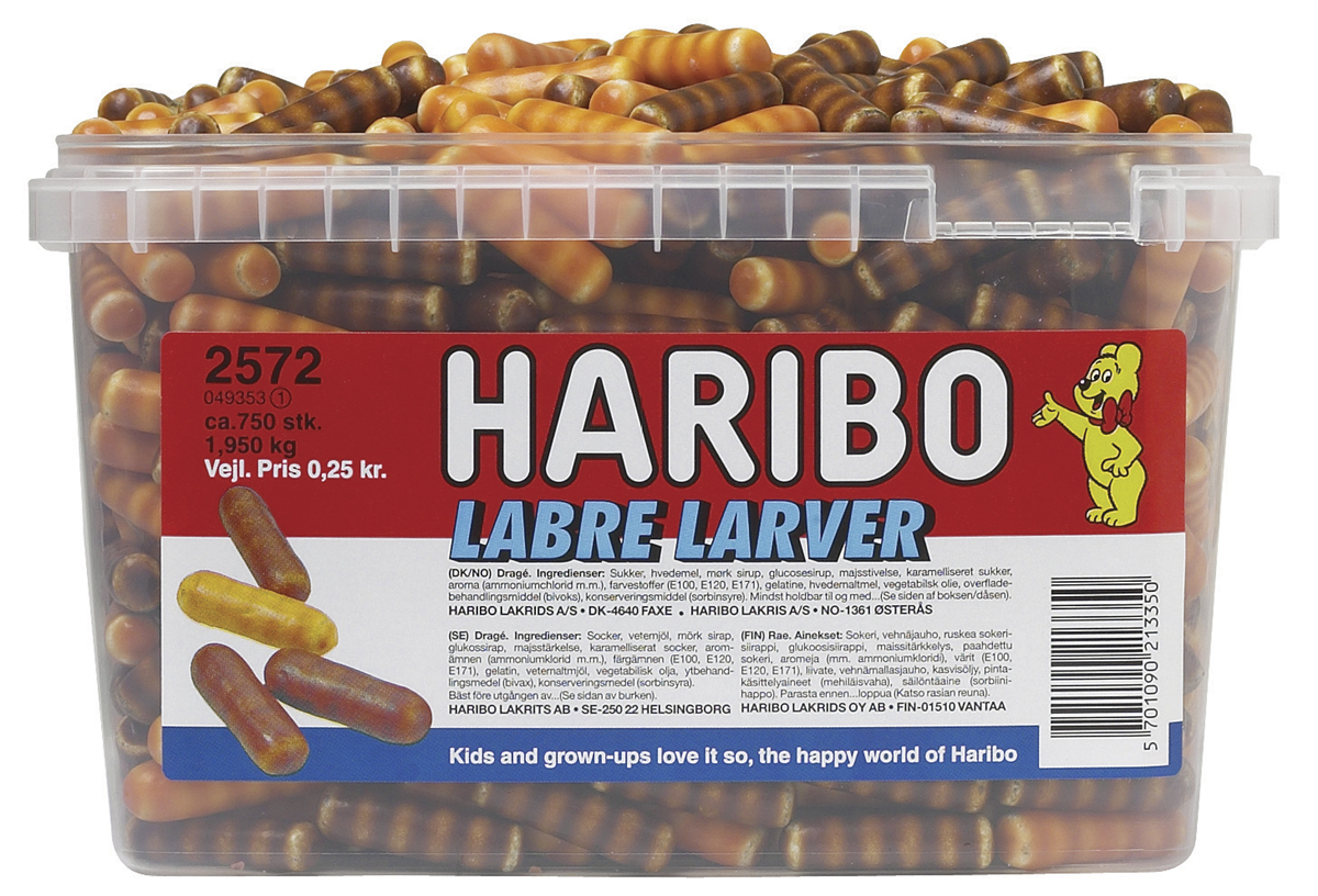 Labre larver 2400 g