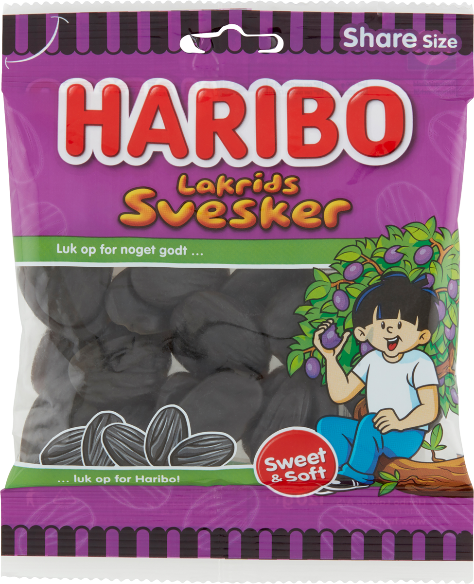 Haribo Lakrids Svesker