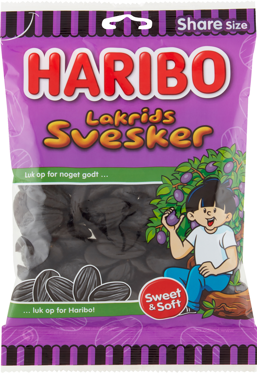 Haribo Lakrids Svesker