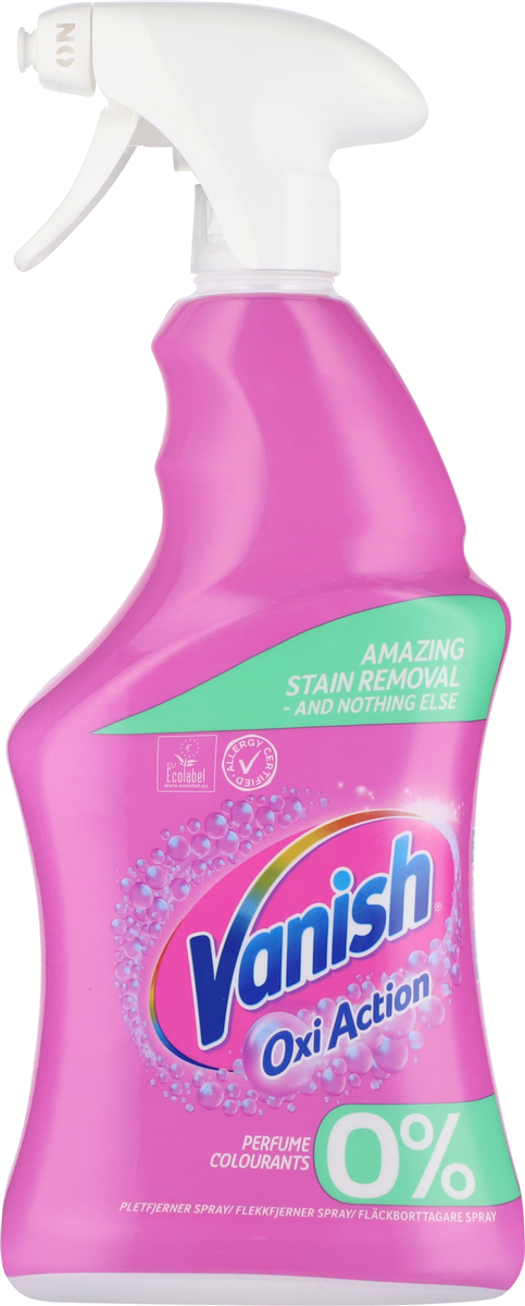 Vanish, Pletfjerner sensitiv