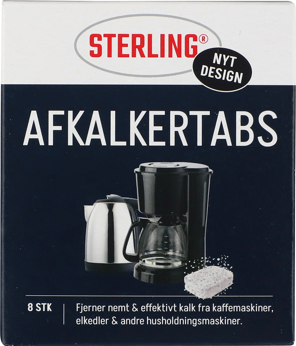Sterling afkalkertabs 8 x 15 8 stk.
