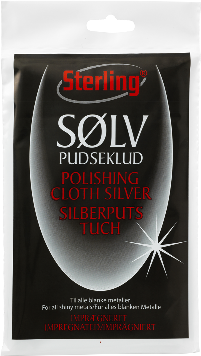 Sterling Sølvpudseklud