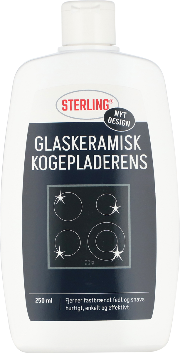 Sterling, Glaskeramisk kogepladerens