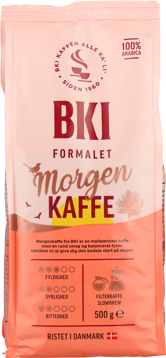 BKI Morgenkaffe Formalet
