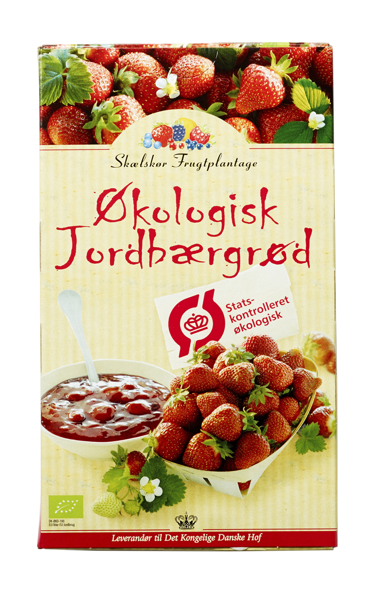 Skælskør jordbærgrød øko 400 g