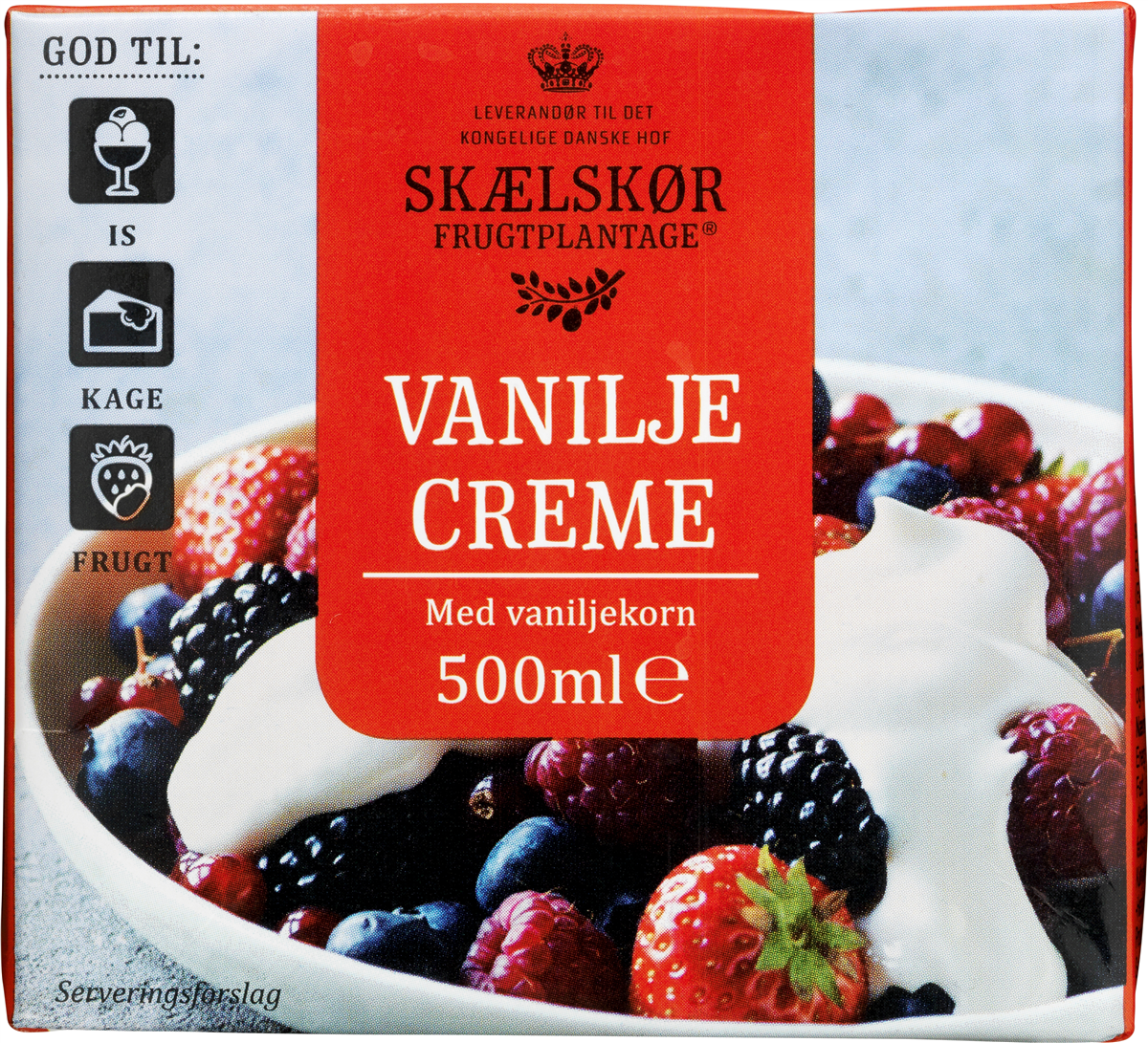 Skælskør vanillecreme 500 ml