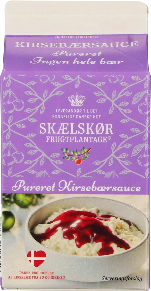 Kirsebærsauce Pureret