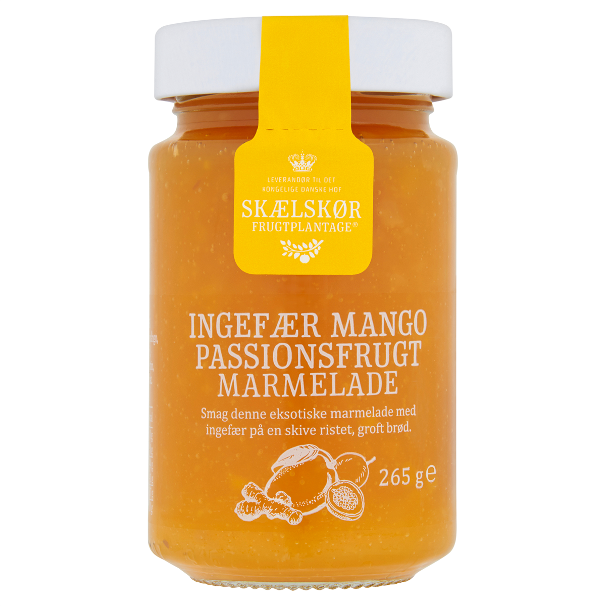 Skælskør marm ingef/mango 265 g