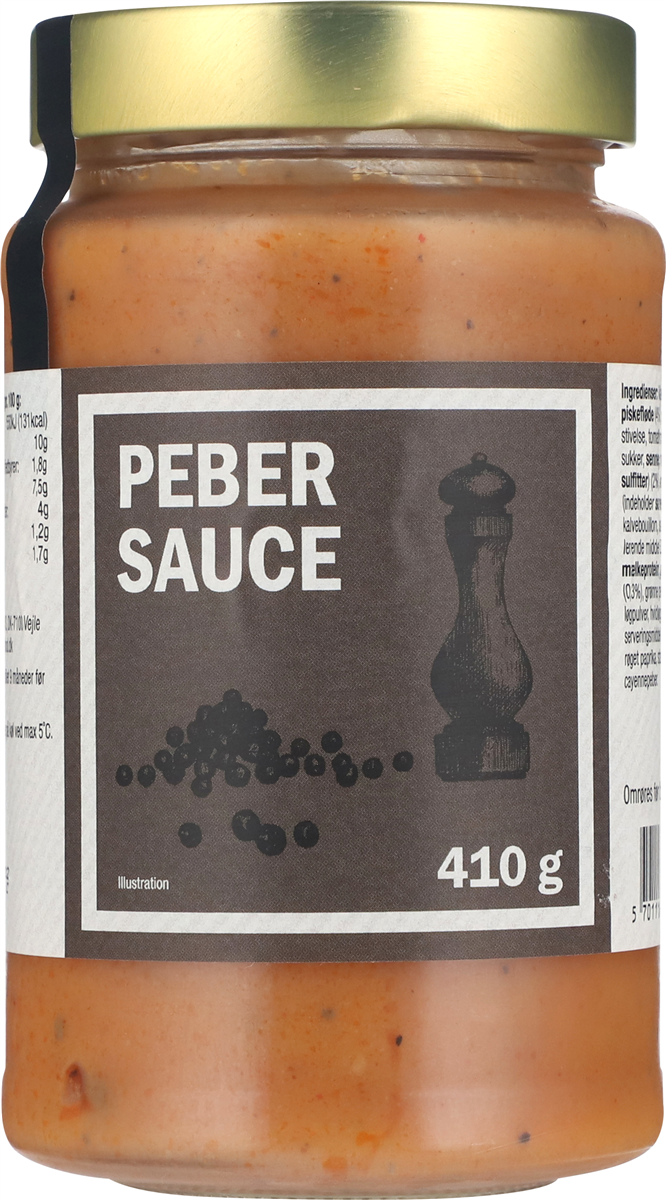 Peber sauce No Name 410 g