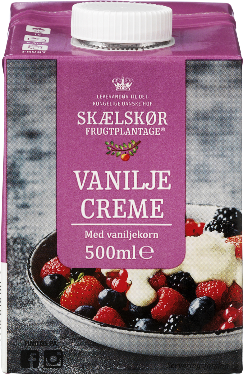 Skælskør vaniljecreme 500 ml
