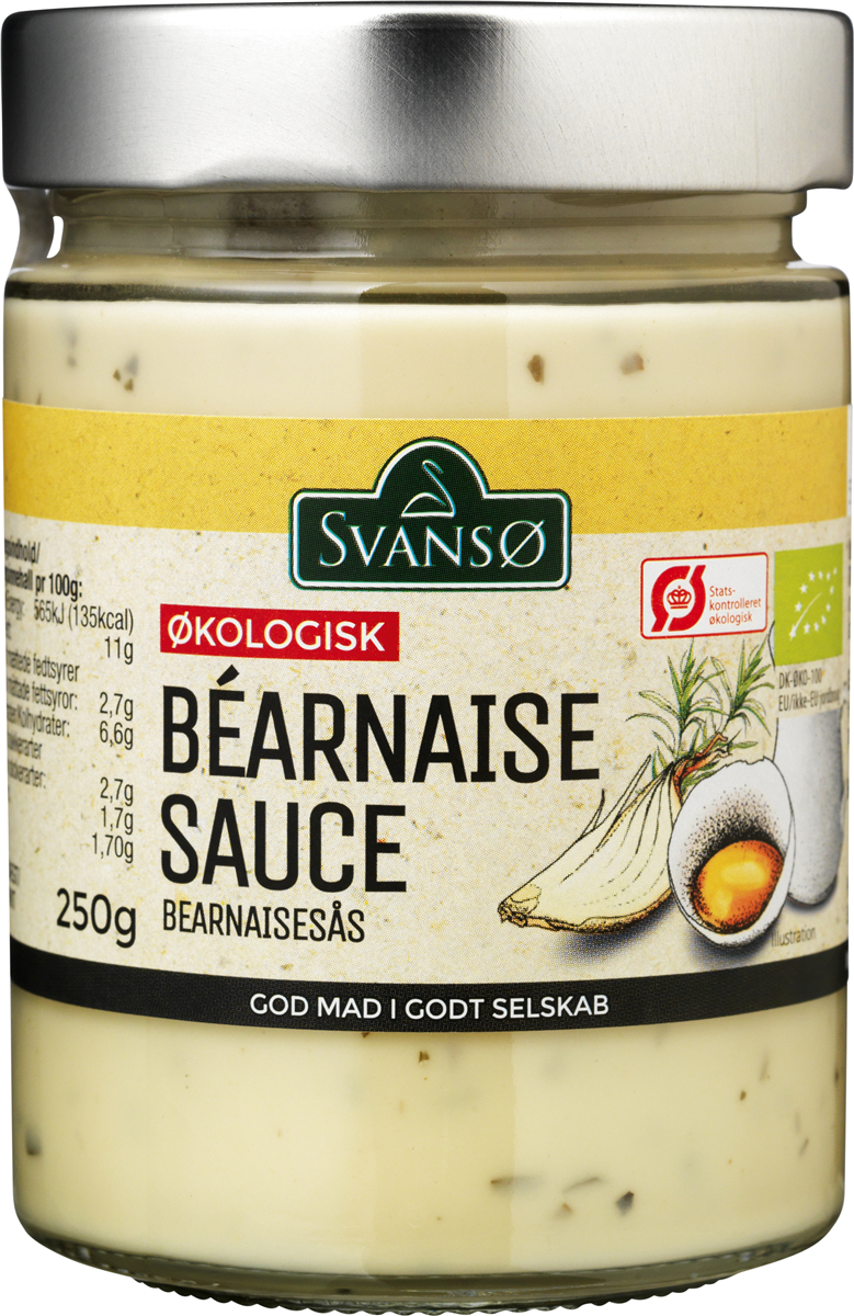 Svansø bearnaise sauce øko 250 g