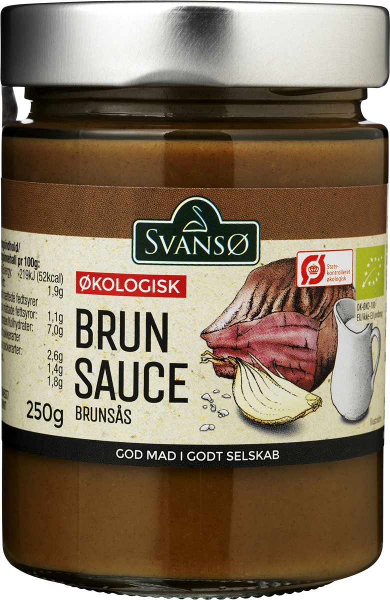 Svansø brun sauce øko 250 ml