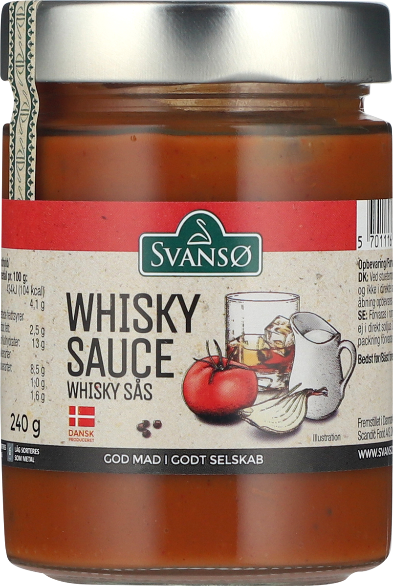Svansø whiskysauce KK 250 ml
