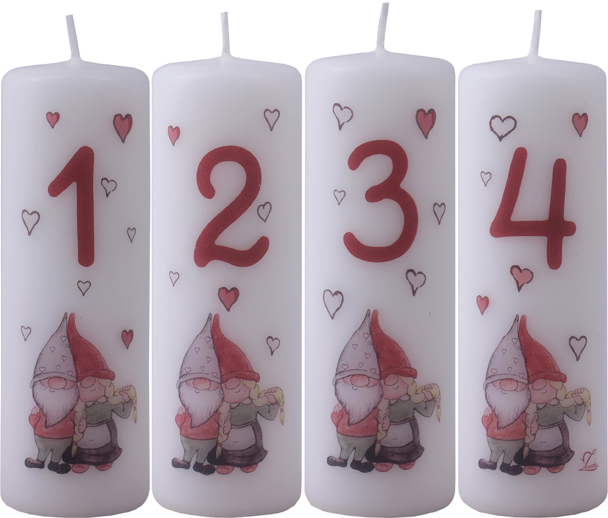 Adventslys Nisse Par In Love