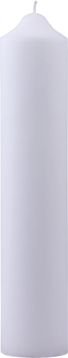 Stearinblok 5 x 25 cm kronetop 1 stk.