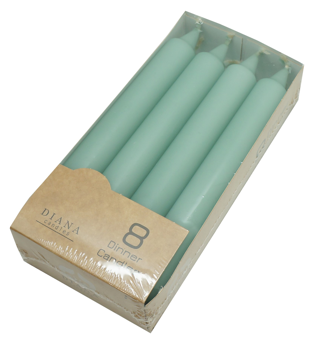 Dinnerlys mint grøn