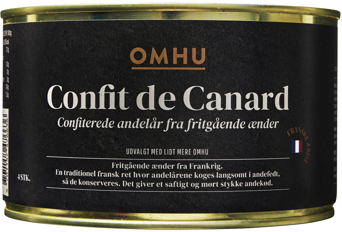 Omhu confit de canard 1350 g