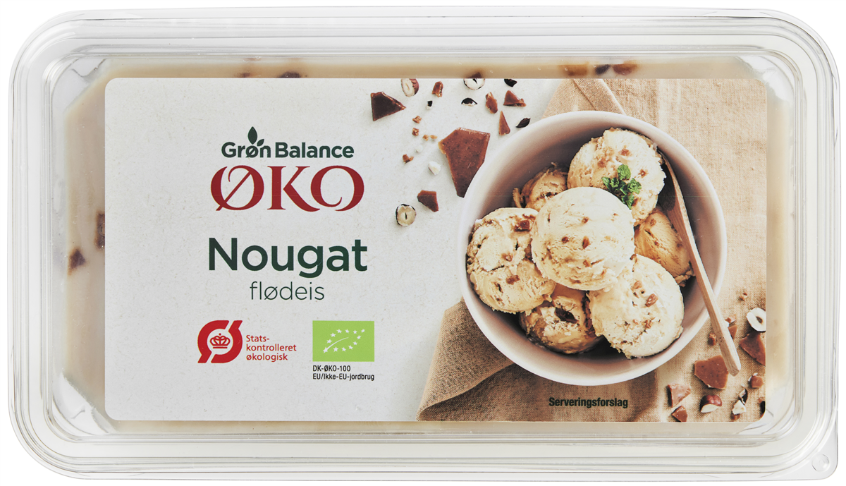 Øgo GB nougat is øko 750 ml