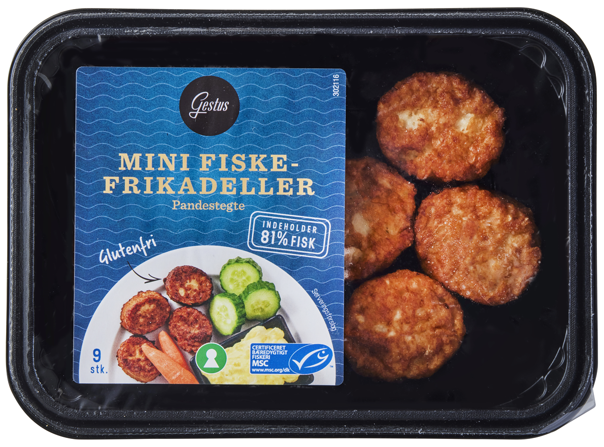 GS Mini Fiskefrikadeller
