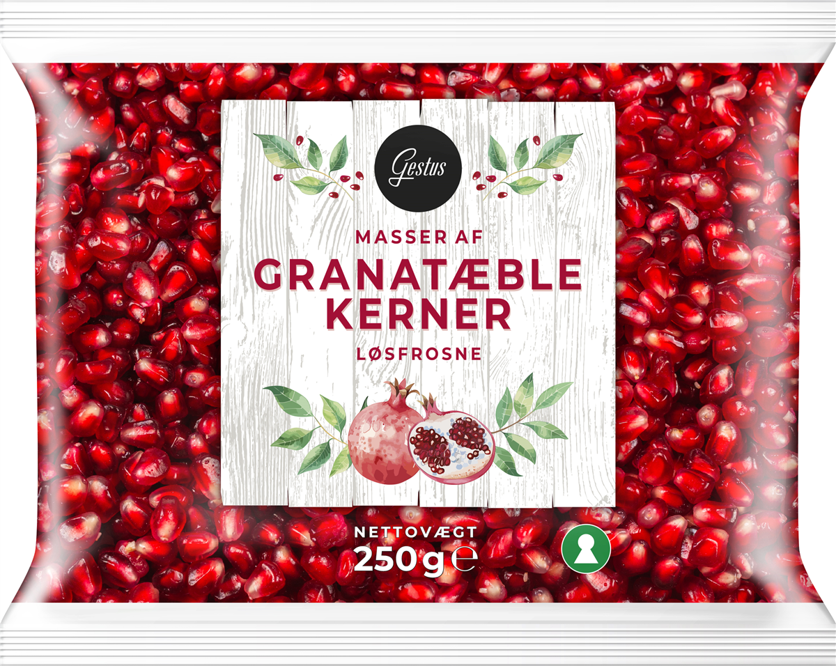 Gestus Granatæblekerner 250 g