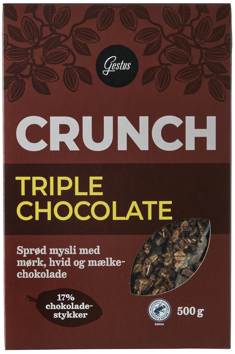 Gestus crunch triple choco 500 g
