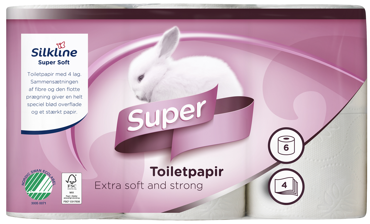 Silkline Supersoft toiletp 684,43 g