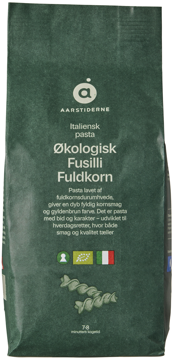 Aa fuldkorns fusilli øko 500 g