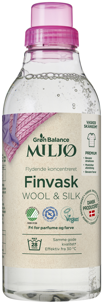Gb finvask uld/silke 720 ml