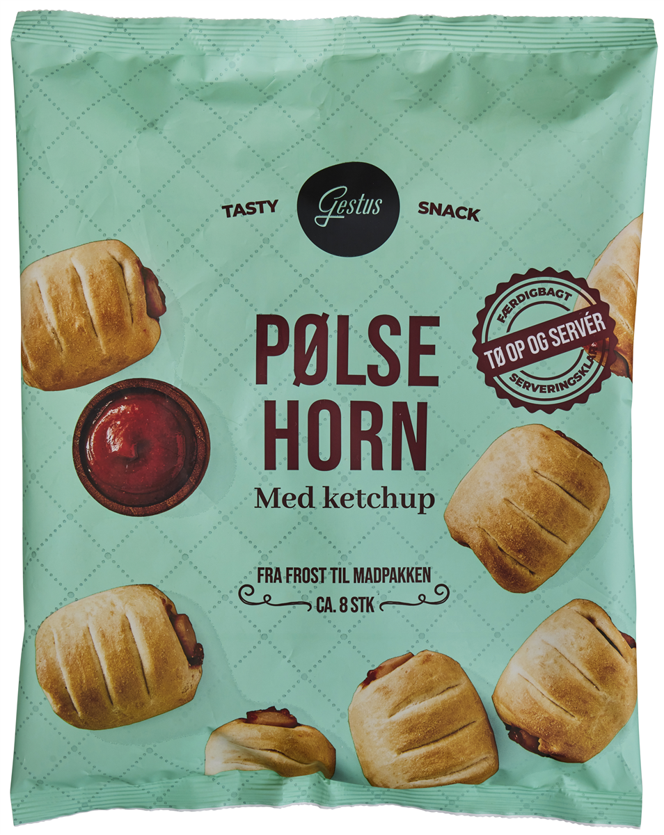 Gs pølsehorn bagte m/ketchup 400 g