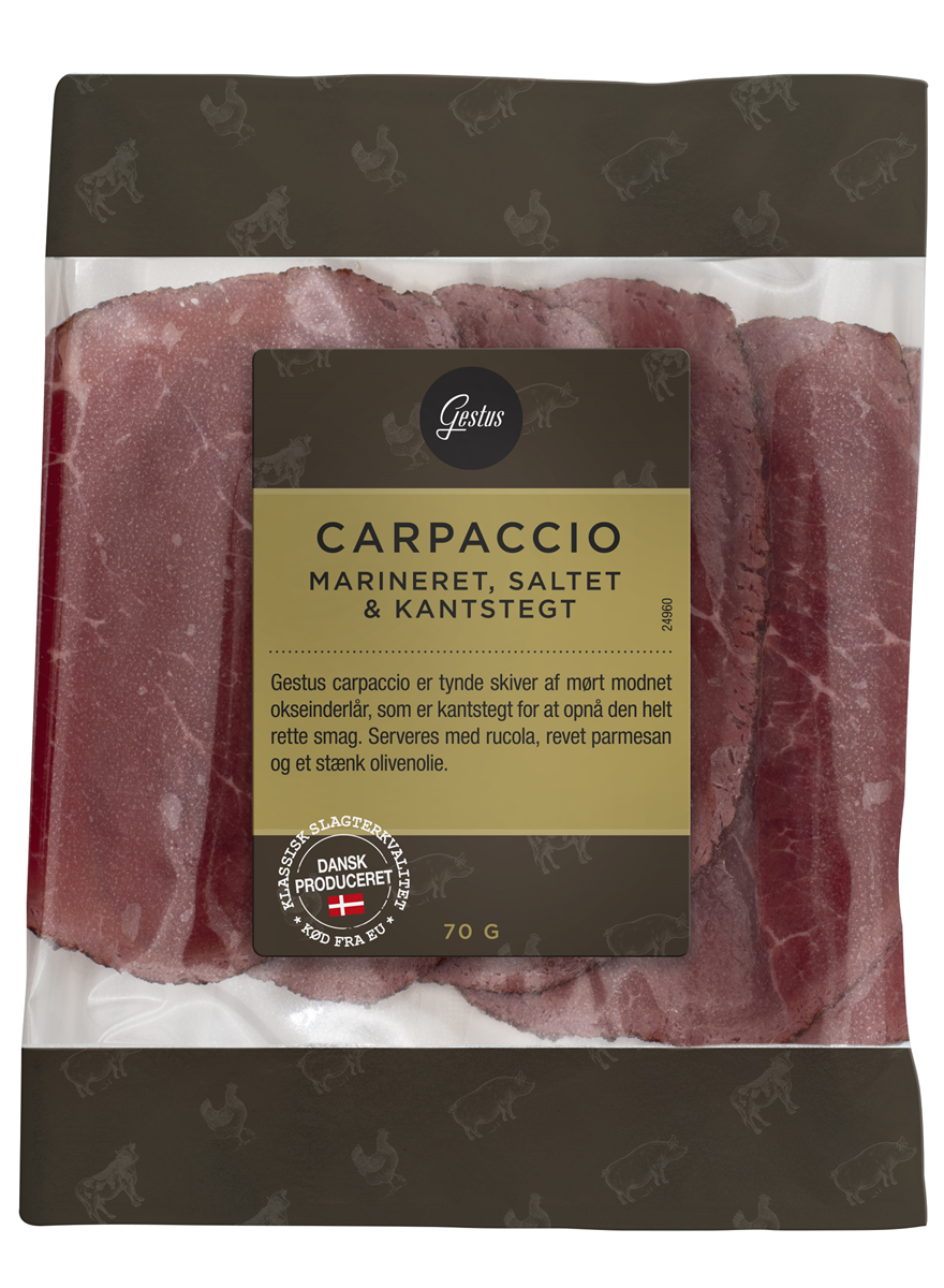 Gestus kantstegt carpaccio 70 g