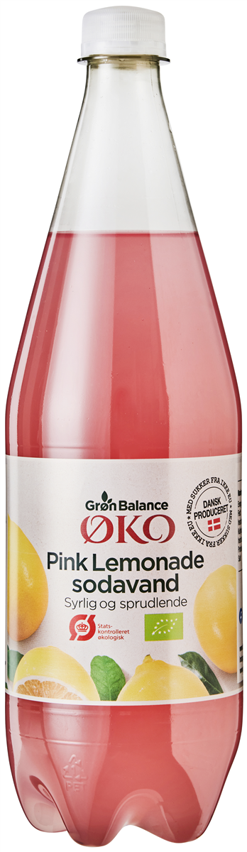 Gb Pink Lemon Sodavand Øko 1000 ml