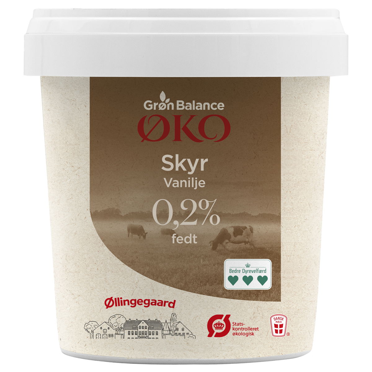 Gb/Øg skyr vanilje øko 800 g