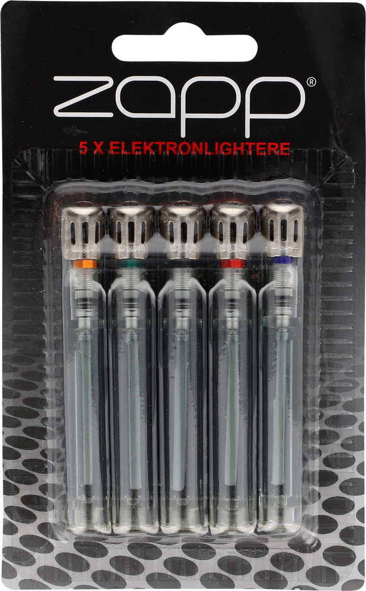 Zapp Elektronlighter, 5 stk
