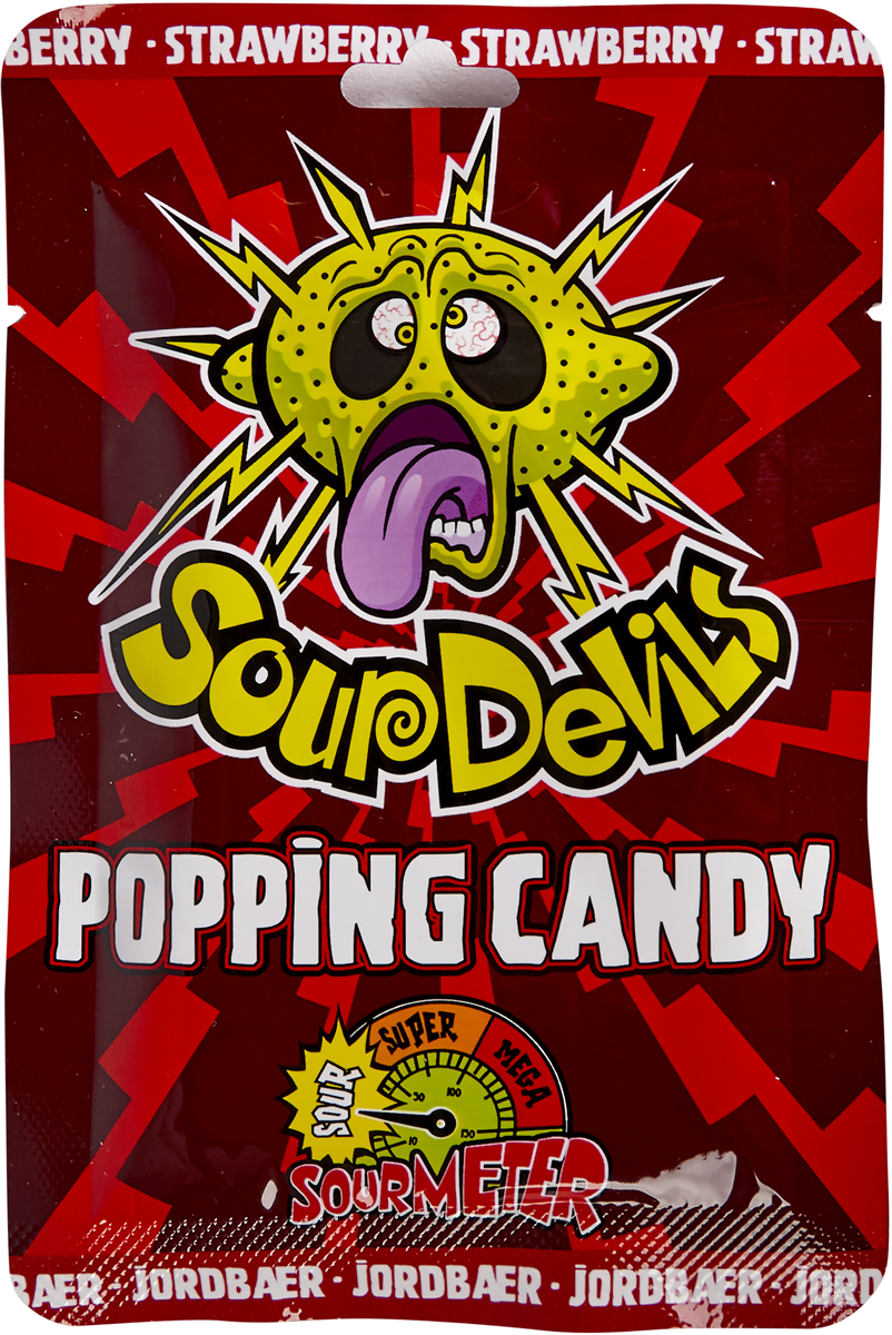 Sour Devils popping candy 15 g