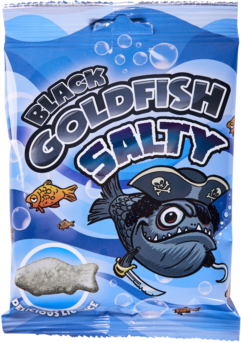 Black Goldfish Salty