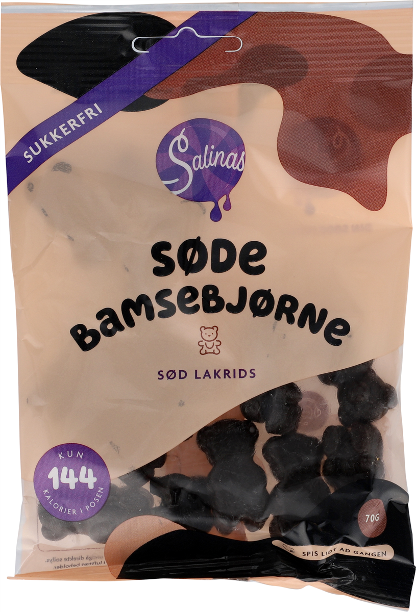 Salinas Søde Bamsebjørne Sukkerfri