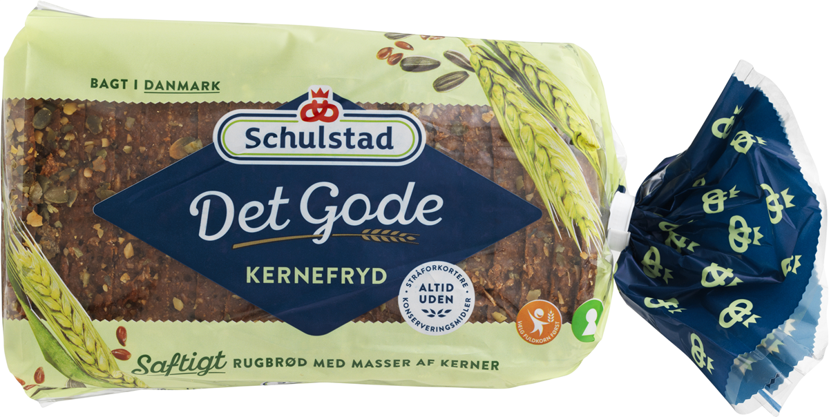 Det Gode Kernefryd rugbrød 800 g