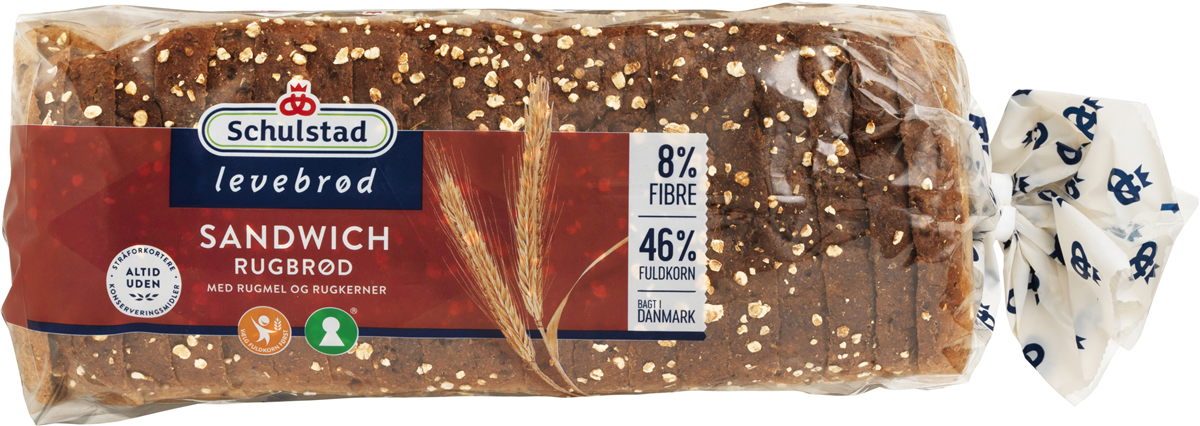 Levebrød Sandwichrugbrød 810 g